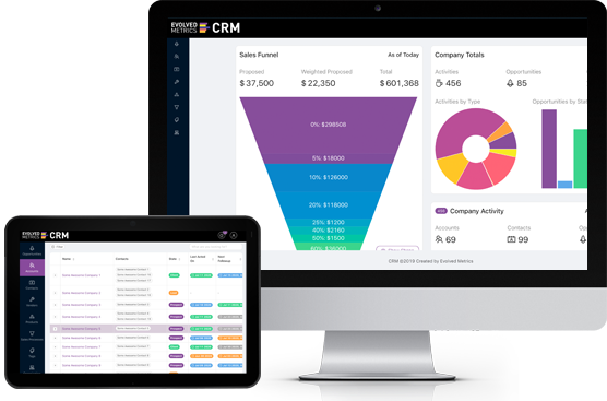 Evolved Metrics CRM